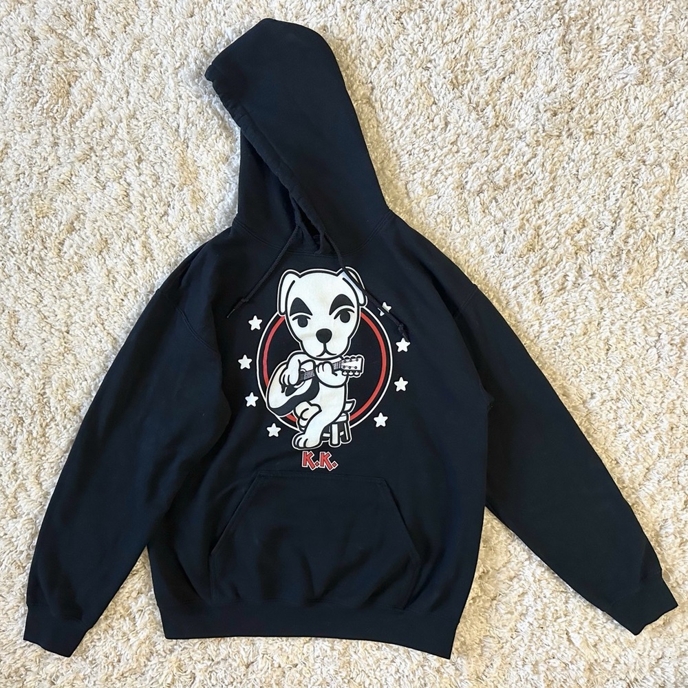 (Nintendo) Animal Crossing KK Slider Hoodie, Size M